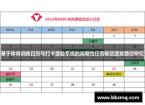 基于体育训练日历与打卡激励系统的周期性任务驱动激发路径研究
